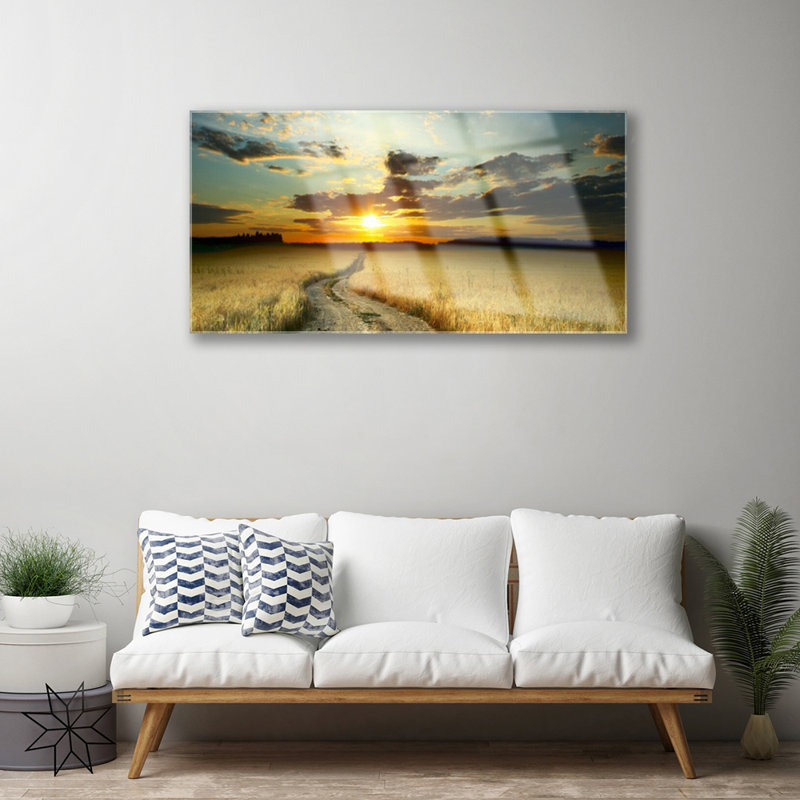 Way Meadow - Unframed Photograph on Glass