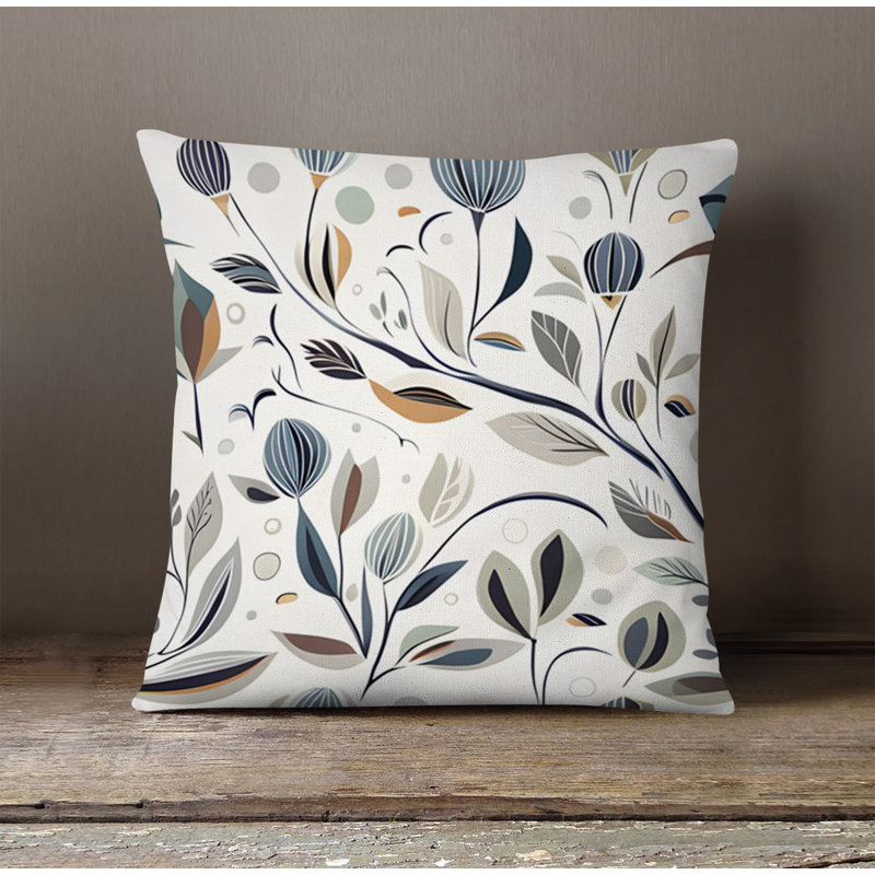 Coussin décoratif, Housse de coussin seulement - sans coussin, H 16 po x l 16 po