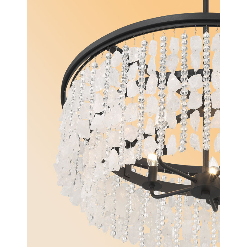 Shimmering Elegance 5 - Light Metal Chandelier