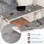 Ensemble de table de bar 4 pièces avec prise de courant, ensemble de table de bar avec chaises, table de bar avec tabourets, table de canapé avec 3 tabourets rembourrés-533530432-533530435-533530437-533530443-533530461
