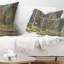 Coussin lombaire forest look