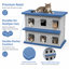 Maison d'extérieur pour chat, abri pour chat en résine résistant aux intempéries-1474326632