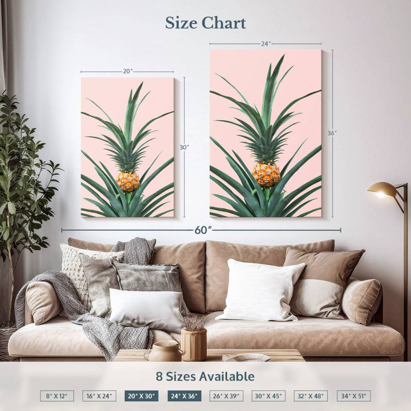 Bébé ananas Yarlin, H 36 po x l 24 po