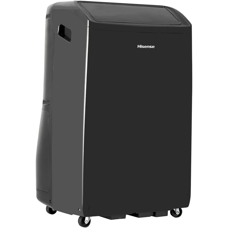 Hisense 10,000 BTU Black Portable Inverter Air Conditioner with Wi-Fi and Remote