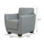 Fauteuil d'appoint de 33 po de largeur avec accoudoirs évasés Jory Watery