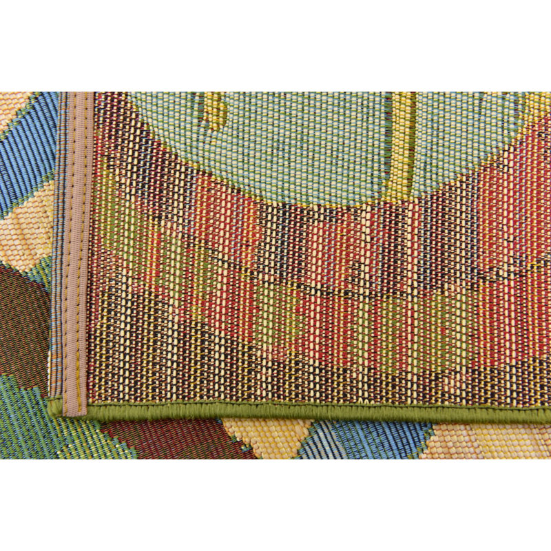 Tapis intérieur / extérieur beige Laraine, Tapis de couloir 2 pi 7 po x 5 pi 3 po