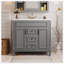 Meuble-lavabo moderne 36 po avec lavabo supérieur-1593071345