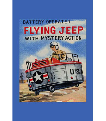 « jeep à pile avec mystère action », impression