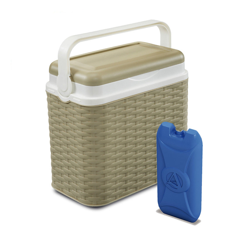 Symple Stuff 10L Handheld Cooler, Beige