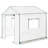 8x8 Portable Pop Up Greenhouse, Walk-In Outdoor Garden Plant Greenhouse-125965221