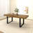 Extendable Rectangular Dining Table