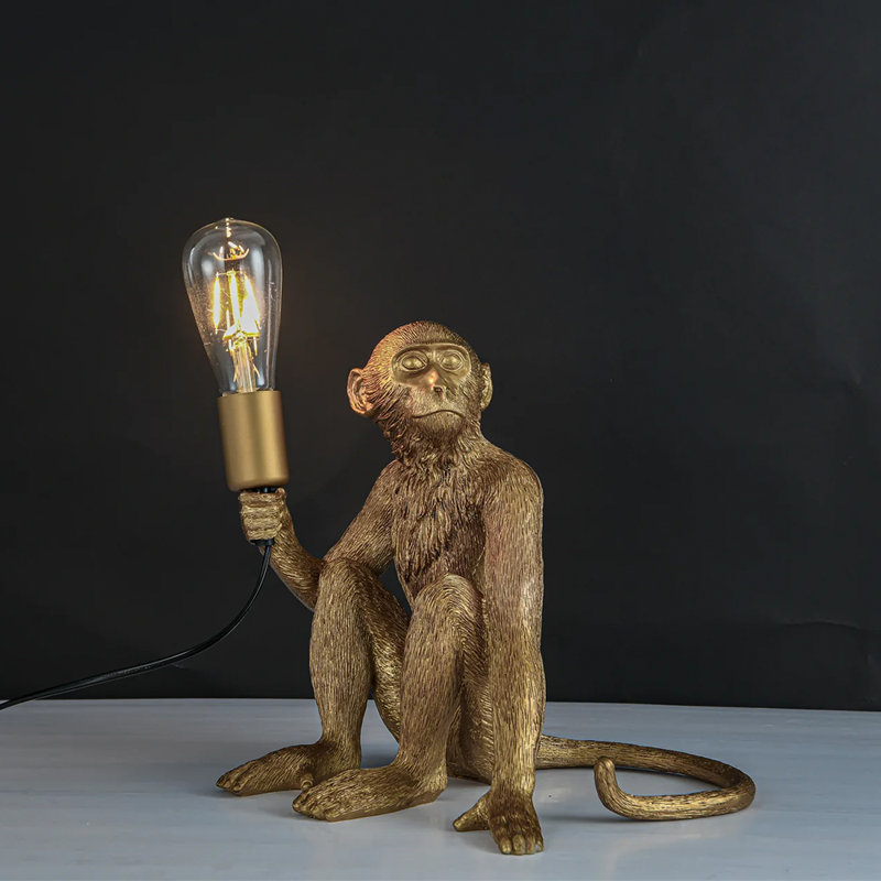 Gold Simio Table Lamp
