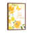 Classic Brown Wood Floater Framed