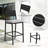 Metal Outdoor 28.5'' Bar Stool With Cushion-1853969794