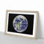 View of the Americas of Planet Earth - Picture Frame Painting Print-55605385-55605386
