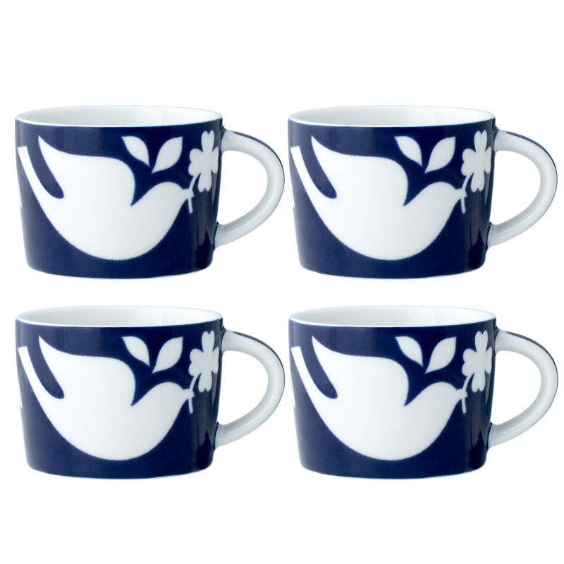 Noritake Bluefjord Cups, 6 Oz.
