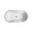 Toulouse 65'' x 34'' Soaking Acrylic Bathtub