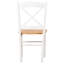 Chaise d'appoint à dossier en croix Castellon-1649172166