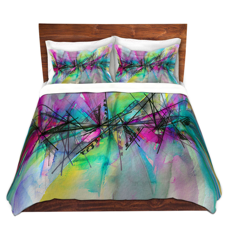 Ensembles de housse de couette pour grand lit DiaNoche par Julia Di Sano - Finding Balance 1