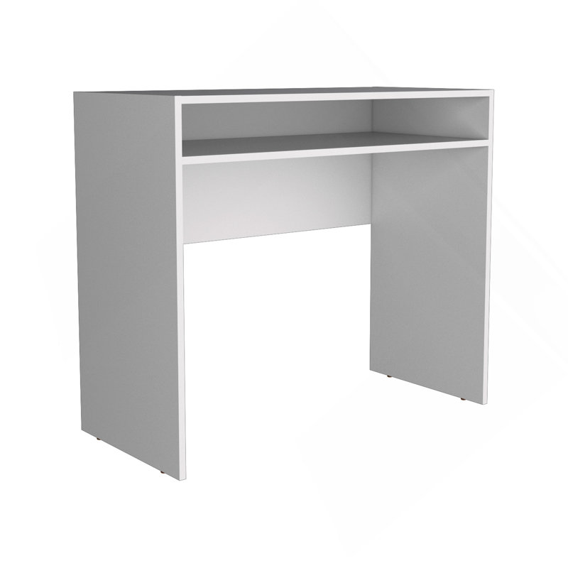 Bureau d'écriture avec tablette Stella, Blanc