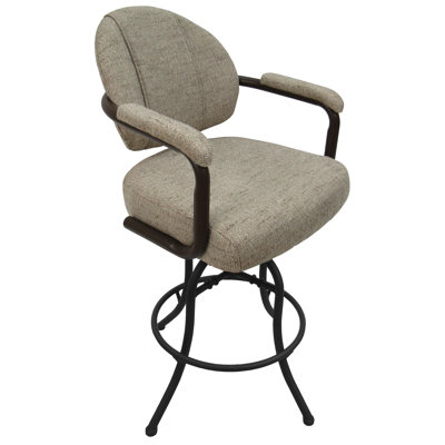 Tabouret de bar et de comptoir pivotant Shrestha