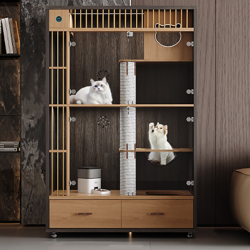 Cat House with UV Sterilization & Fresh Air System
