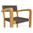 Plaisance 7-Piece Rectangular Teak Outdoor Dining Set with Stacking Armchairs