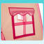 Living And Home 100cm W x 130cm D Indoor Fabric Pop-Up Play Tent