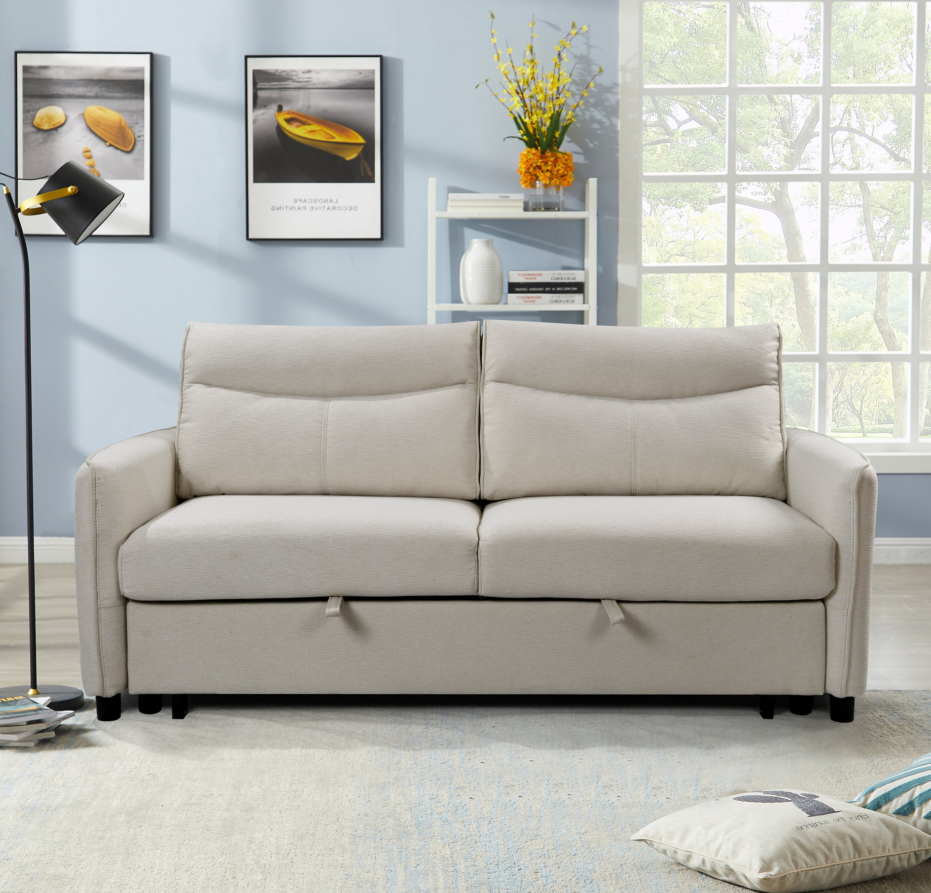 Latitude Run® Convertible Sleeper Sofa Bed | Wayfair