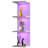 29.99''H 4-Tier Wall Shelf with RGB Lights-387884577
