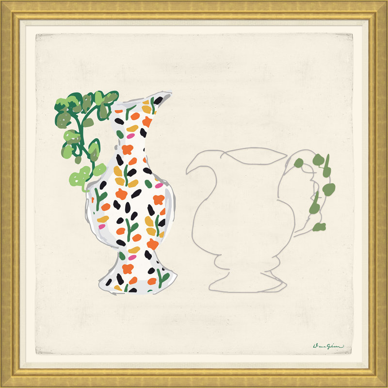Pitcher And Izzie Vase Giclee Print by Dana Gibson