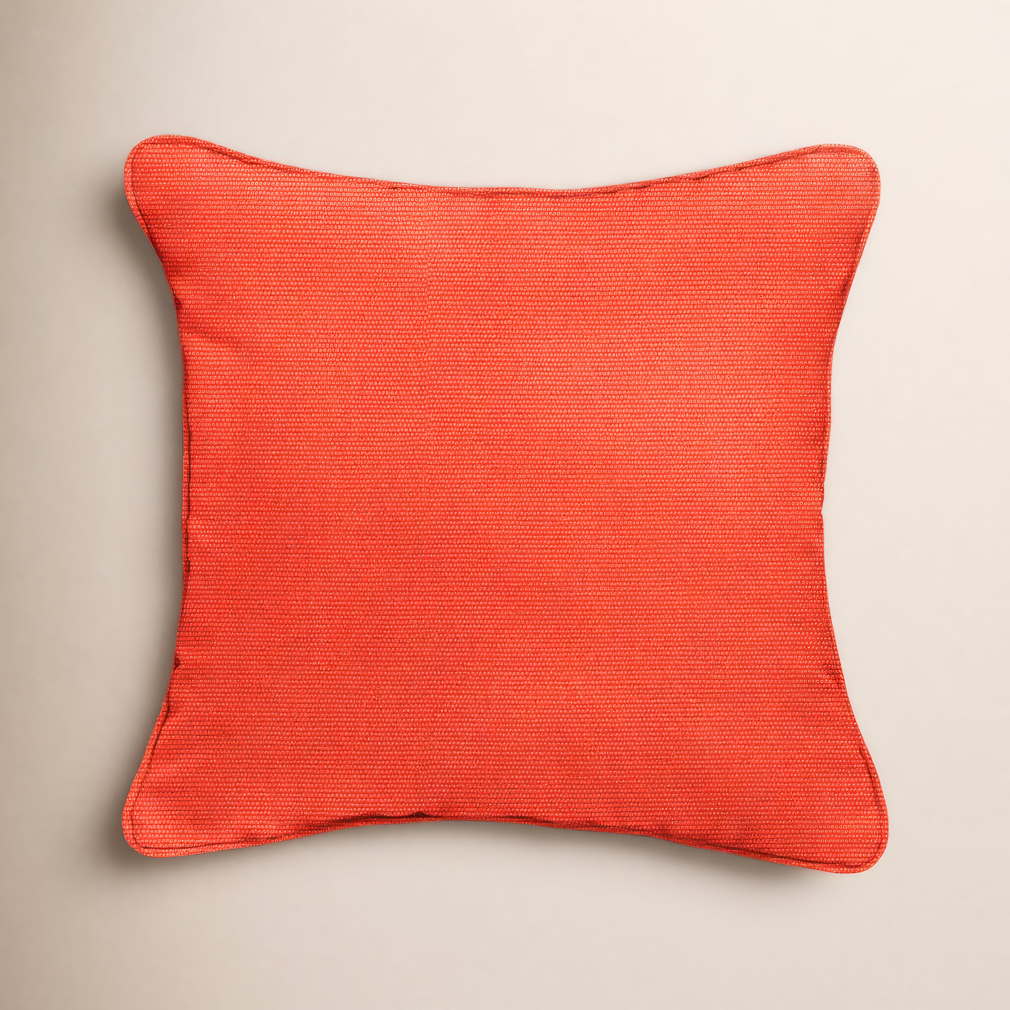 Ansonia Sunbrella® Indoor/Outdoor Throw Pillow, Canvas Melon, 20" x 20"