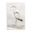 «Serene Heron on Beige», plaque murale par Hannah Dawson-1883893132