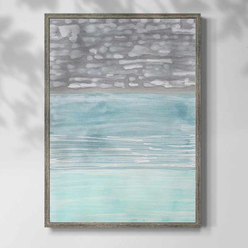 Hydrusphere II, reproduction encadrée - bois massif, H 11 po x l 9 po