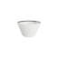 Platinum Edge Bone China Dining Bowl
