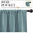 Blackout Curtains for Bedroom, Thermal Insulated Drapes Rod Pocket Privacy Protected Window Panels for Living Room, 2 Panels-1452178647-1452178596