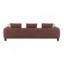 Canapé Mardi Maroon Tweed avec 6 coussins-130804310-130804305-130804306