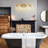 Modern Bathroom Vanity Light Fixture With Finish And Clear Glass Shade, Wall Sconce Lighting For Bathroom, Bedroom, And Living Room-576466160