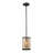 Sina 1 - Light Oil-Rubbed Bronze Single Pendant
