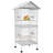 168cm Pointed Top Floor Bird Cage with Wheels