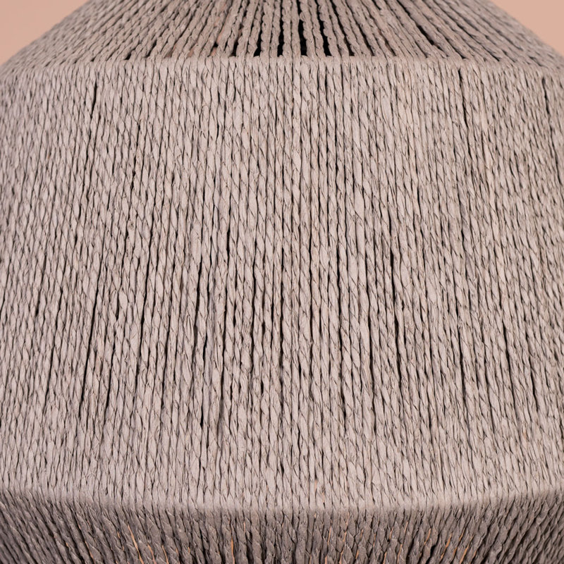 37.5cm H Drum Lamp Shade ( Uno ), Grey
