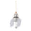 6.25'' Glass Birds Hanging Figurine Ornament