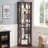 Lighted Corner Curio Cabinet-1935827026