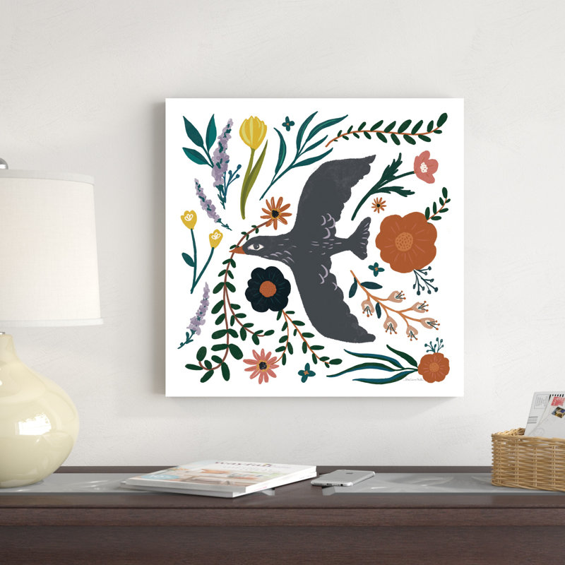 Folk Garden II, H 20 po x l 20 po