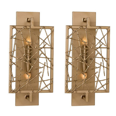 Stix 1 - Light Flush Mounted Sconce