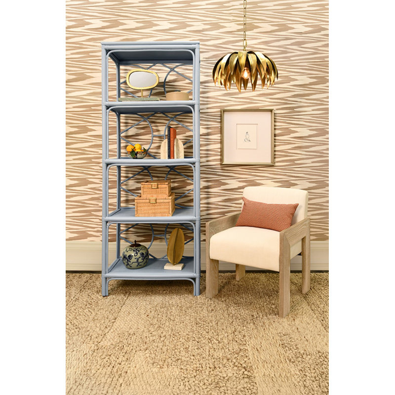 Astor Linen Armchair, Cerused Oak