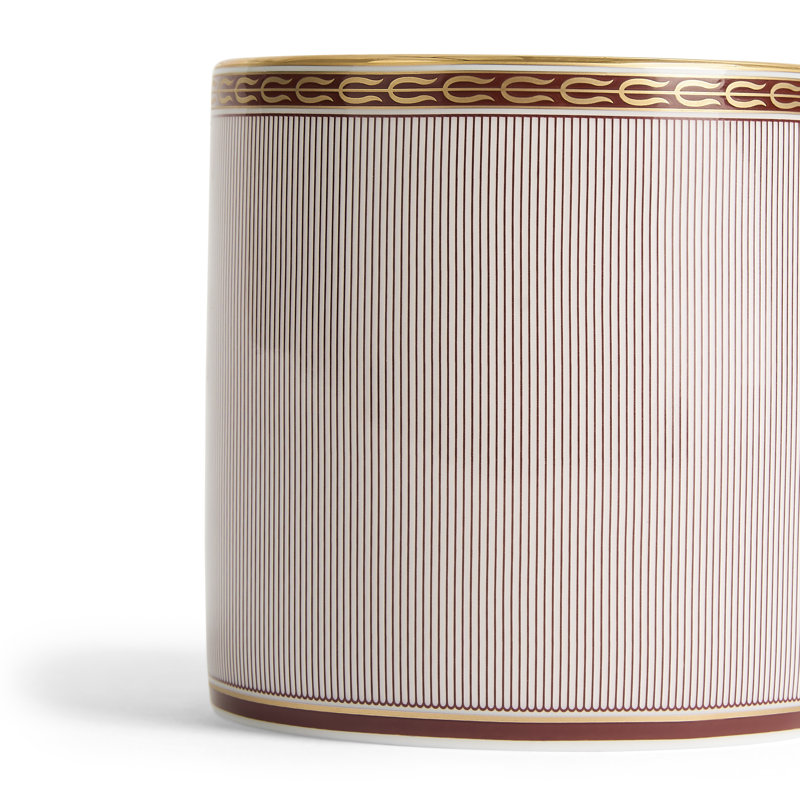 Splendour Red Mug 9.1floz White & Red, White/Gold