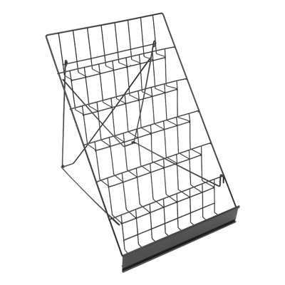 Desktop Magazine Rack Iron Countertop Rack Book Display Rack Comic Book Display Rack For Home/Office by Wrought Studio