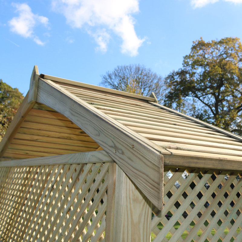 Millville Solid Wood Outdoor Bench