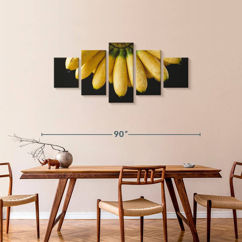 Bananas, 34" H x 74" W